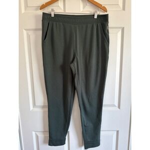 Eddie Bauer Women's Size Large Lounge Jogger Sweatpants Green 34x28 Soft